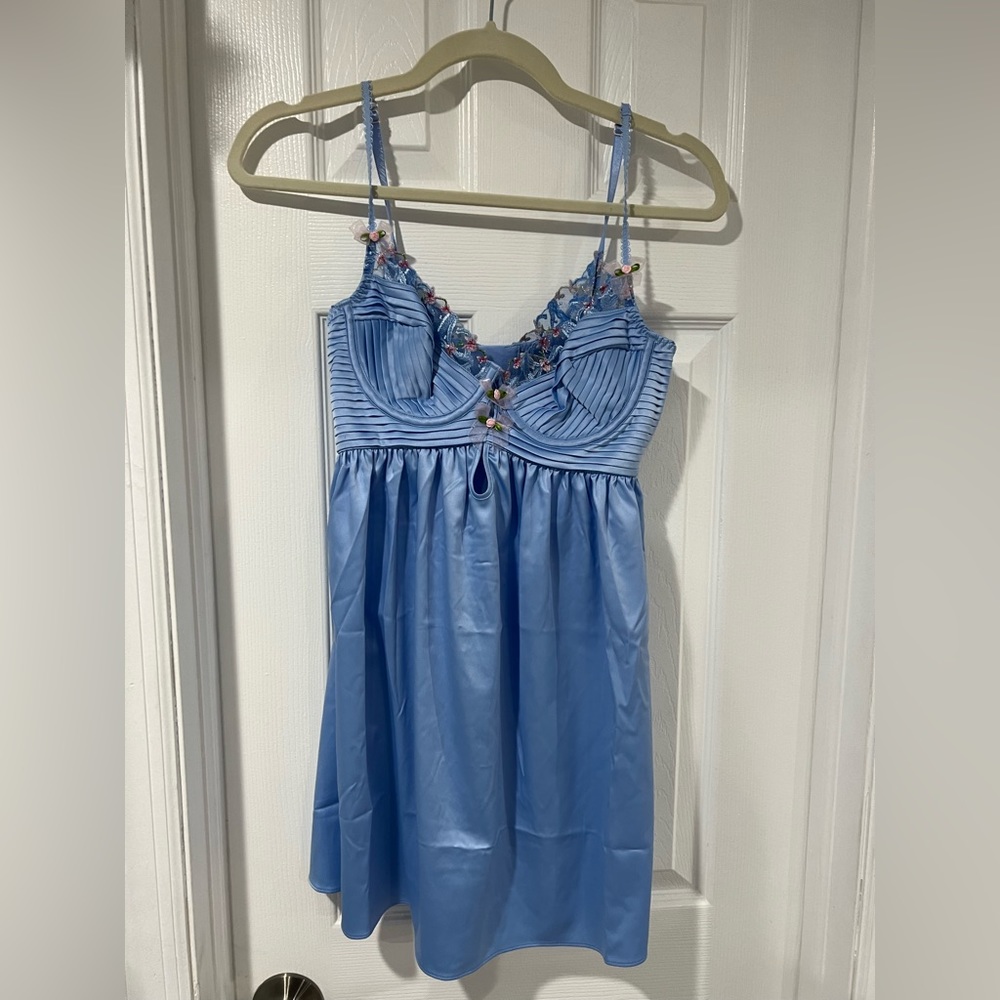 For Love and Lemons Bell Bow Slip Dress